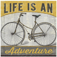 Life is an Adventure -Paper Art-20"x20"