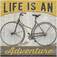 Life is an Adventure -Paper Art-32"x32"