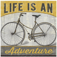 Life is an Adventure -Paper Art-42"x42"