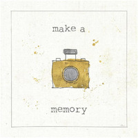 Lil Memos Make a Memory -Paper Art-20"x20"