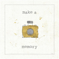 Lil Memos Make a Memory -Paper Art-32"x32"