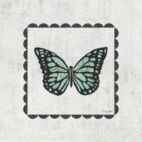 Butterfly Stamp -Paper Art-38"x38"