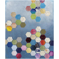 Honeycomb Background -Paper Art-26.9"x32"