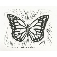 Butterfly Element II -Paper Art-26"x22"