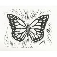 Butterfly Element II -Paper Art-30&quotx24"