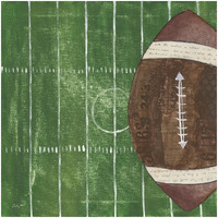 On the Field I -Paper Art-32"x32"