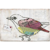 Love Birds IV -Paper Art-50&quotx34"