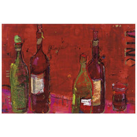 Vino Rojo -Paper Art-26&quotx18"