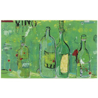 Vino Blanco -Paper Art-42"x26.4"