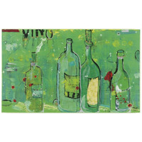 Vino Blanco -Paper Art-46"x28.84"