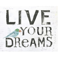 Live Your Dreams -Paper Art-30"x24"