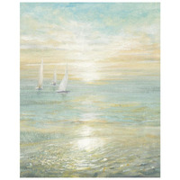 Sunrise Sailboats I -Paper Art-22&quotx26"