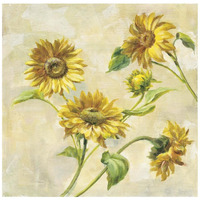 Farm Nostalgia Sunflowers -Paper Art-20&quotx20"