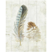 Natural Flora X Bold Feathers -Paper Art-18"x22"