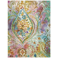 Boho Paisley II Crop -Paper Art-32"x42"