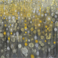 Rain Abstract VI -Paper Art-38"x38"