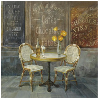 French Cafe -Paper Art-42"x42"