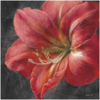 Vivid Floral III Crop -Paper Art-32"x32"