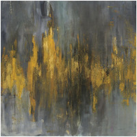 Black and Gold Abstract -Paper Art-32"x32"