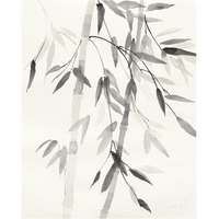 Bamboo Leaves V -Paper Art-24"x30"