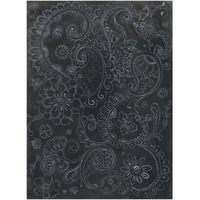 Paisley Swirl -Paper Art-26"x34"