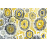 Abstract Circles Crop -Paper Art-62"x42"