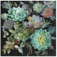 Floral Succulents -Paper Art-26"x26"