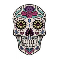 Sugar Skull III -Paper Art-27.56"x38"