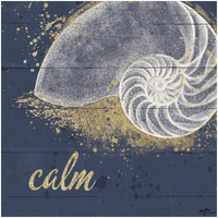 Calm Seas IX -Paper Art-32"x32"