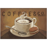 Coffee and Co V -Paper Art-32"x22"