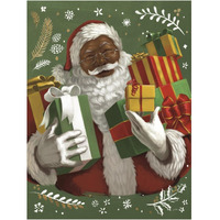 Santas List IV v2 Crop -Paper Art-14"x18"