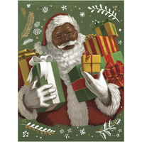 Santas List IV v2 Crop -Paper Art-38&quotx50"