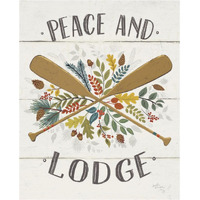 Peace and Lodge IV v2 -Paper Art-30"x37"