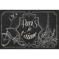 Vive Paris III -Paper Art-50"x34"