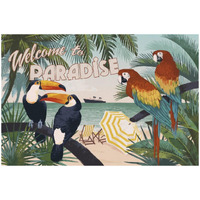 Welcome to Paradise I -Paper Art-50"x34"