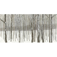 Woods in Winter -Paper Art-62"x32"