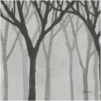 Spring Trees Greystone I -Paper Art-20"x20"