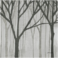 Spring Trees Greystone III -Paper Art-32"x32"