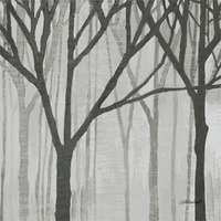 Spring Trees Greystone III -Paper Art-38"x38"