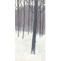 Winters End Crop -Paper Art-20"x38"