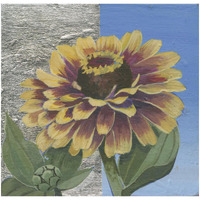 Zinnia Spice -Paper Art-32"x32"