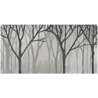 Spring Trees Greystone IV -Paper Art-26"x14"