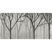 Spring Trees Greystone IV -Paper Art-62"x32"