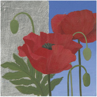 More Poppies -Paper Art-32&quotx32"