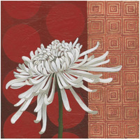 Morning Chrysanthemum II -Paper Art-32"x32"