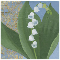 Lilies of the Valley I -Paper Art-42"x42"