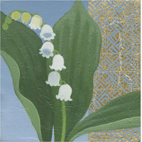 Lilies of the Valley II -Paper Art-38"x38"