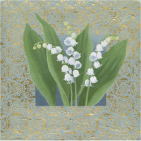 Lilies of the Valley III -Paper Art-38&quotx38"