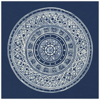 Seville IV Dark Blue FB -Paper Art-26&quotx26"