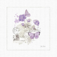 Sunny Day II Purple -Paper Art-38&quotx38"